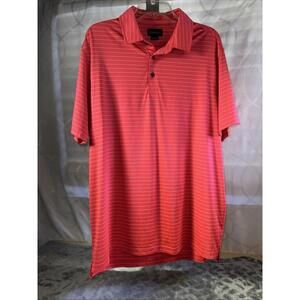 CHASE 54 ME1103C Local Spiced Coral Mens Golf Polo